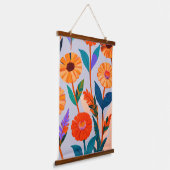 マリゴールドお祝い 吊り下げ型タペストリー (傾斜あり)