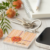 マリゴールドとビー キーホルダー (正面右)