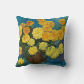 マリゴールドの花束 – 両面 クッション (裏面)