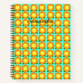 マリゴールドの花 ノートブック (正面)