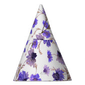 マリゴールドの花、フローラシームレス壁紙 パーティーハット (右)