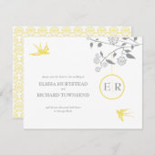 マリゴールドセーブ・ザ・デート案内 セーブザデート (正面/裏面)