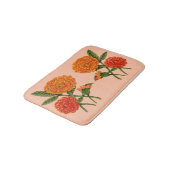 マリゴールドプリント バスマット (アングル)