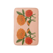 マリゴールドプリント バスマット (正面縦)