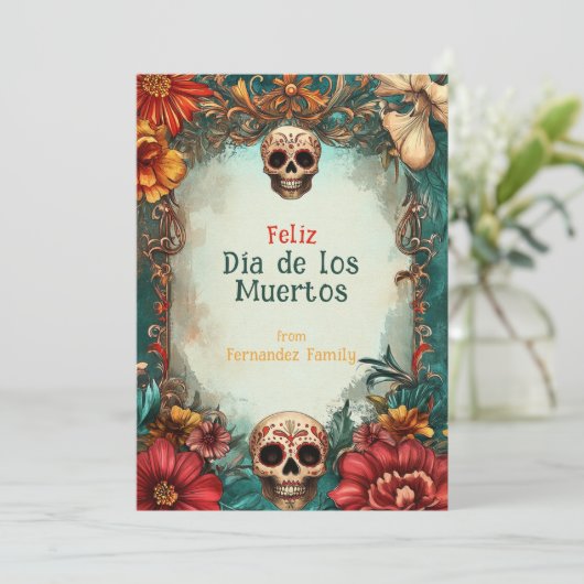 💀🎉マリゴールドミモワールディーアデムエルトスカード (スタンド正面)