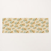 マリゴールド水彩ヨガマット ヨガマット (裏面(横))