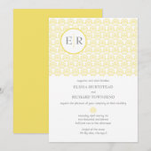 マリゴールド結婚式招待状 招待状 (正面/裏面)