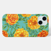 マリゴールド花柄 Case-Mate iPhoneケース (裏面 (横))