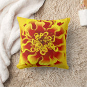 マリゴールド花 クッション (ブランケット)