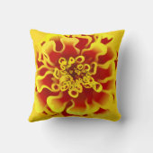 マリゴールド花 クッション (裏面)