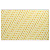 マリゴールド黄緑色の植物性水彩織物 ファブリック (ヤード)