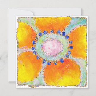 「マリゴールド」のシャワー招待状 招待状