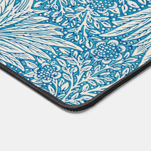 マリゴールド・ウィリアム・モリスパーソナライズされたヴィンテージ デスクマット (コーナー)