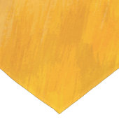 マリゴールド、グレーと焦げたレモン抽象芸術 ショートテーブルランナー (コーナー)