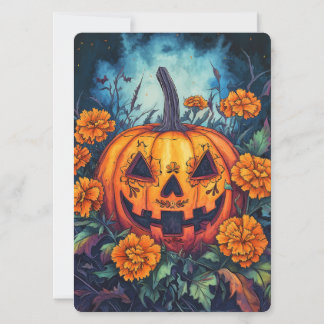 マリゴールド・サラウンドで死んだカボチャの日 招待状