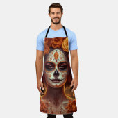 マリゴールド・スピリット エプロン (着用した状態)