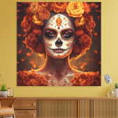 マリゴールド・スピリット キャンバスプリント (インサイチュ (リビング))