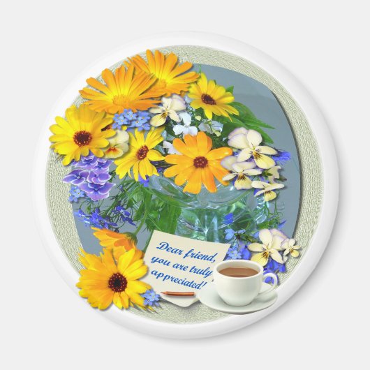 マリゴールド・ポッシー～友情 マグネット (正面)