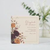 マリゴ素朴ルボホ秋フローラ結婚ズ 招待状 (スタンド正面)