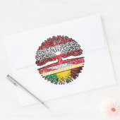 マリスチオステレアイヒッシュオステリーイクバウムウルツェル ラウンドシール (封筒)