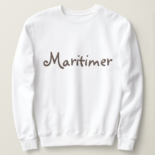マリタイマーシャツNova Scotia Atlantic Province スウェットシャツ (デザイン正面)