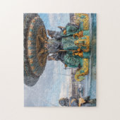 マリタイムファウンテンアットプレイドラコンコルド – パリ ジグソーパズル (縦)