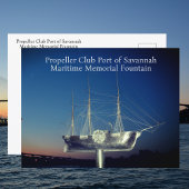 マリタイム・メモリアル・サバンナ GA 写真 ポストカード