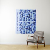 マリタイム ヴィンテージ船 舟 海軍青 タペストリー (インサイチュ)