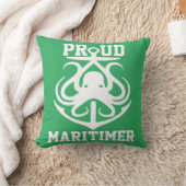 マリタイ誇りを持ったマーいかりタコ灯台ルートT クッション (ブランケット)