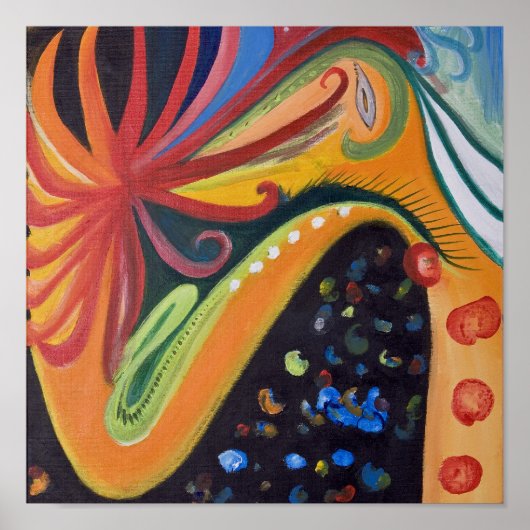 マリッサの抽象芸術ポスター ポスター (正面)