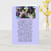 マリッジ カード (黄色い花)