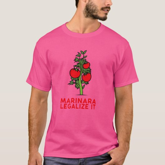 マリナラはそれを合法化おもしろい- Tシャツ (正面)