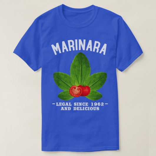 マリナラトマトソースTシャツMaking Marinara Legal Tシャツ (デザイン正面)