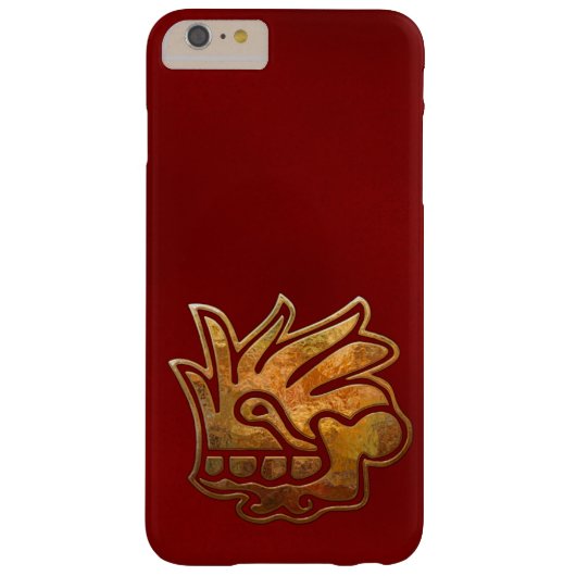 マリナリアステカ金ゴールド&レッド Case-Mate iPhoneケース (裏面)