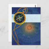 マリナーのコンパス ビジネス プロモーション ポストカード (正面/裏面)