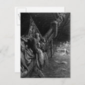 マリナーは海の蛇を眺める ポストカード (正面/裏面)