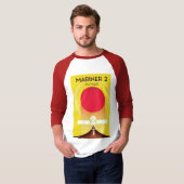 マリナー2号 火星へ Tシャツ (正面フル)