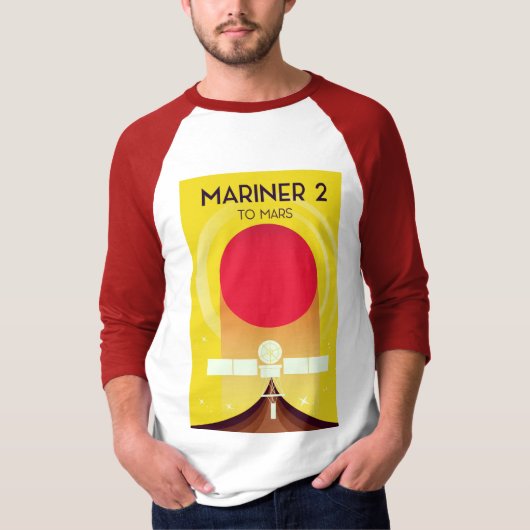 マリナー2号 火星へ Tシャツ (正面)