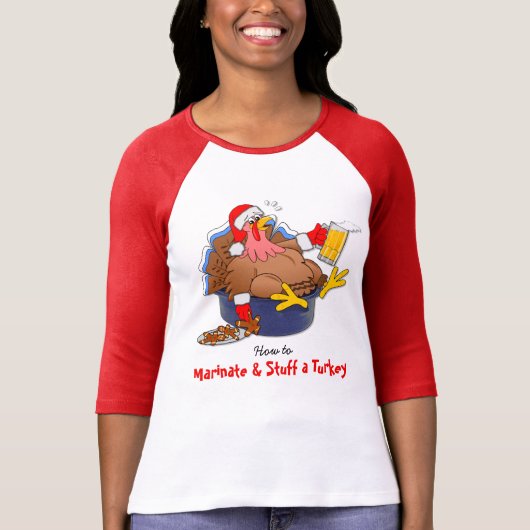 マリネし、詰めて下さいトルコ(ビール)を Tシャツ (正面)