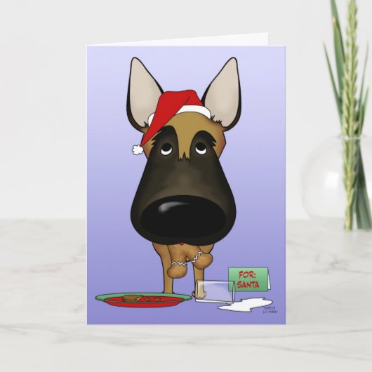 マリノイスクリスマス – ホホホ？? シーズンカード (正面)