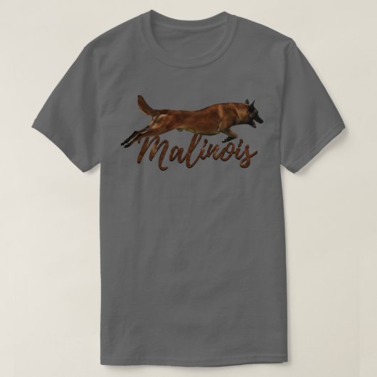 マリノワベルギーシェパードメシェル Tシャツ (デザイン正面)