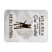 マリノワ – ベルギーの羊飼い – メヘラー – マリゲーター マグネット (横)