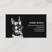 マリノワ – ベルギーの羊飼い – メヘラー 名刺 (正面)