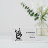 マリノワ – ベルギーの羊飼い – メヘラー 名刺 (スタンド正面)