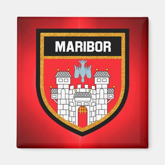 マリバー国旗 マグネット (正面)