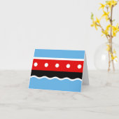 マリヒル国旗 カード (黄色い花)