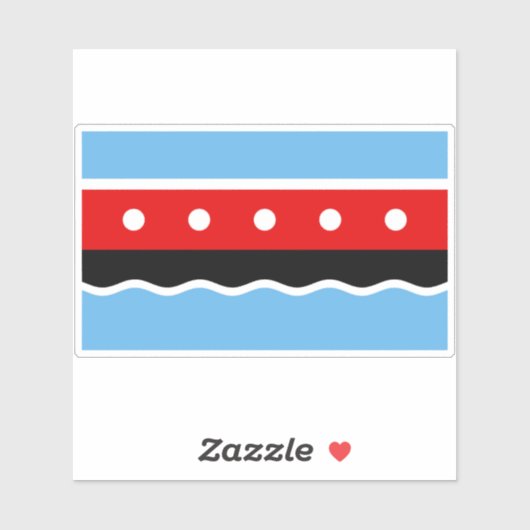 マリヒル国旗 シール (シート)