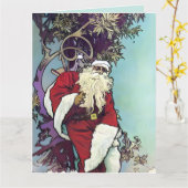 マリファナサンタ カード (黄色い花)