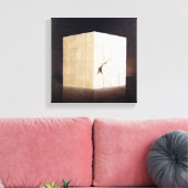 マリファナ2004のワントン キャンバスプリント (インサイチュ (リビング))