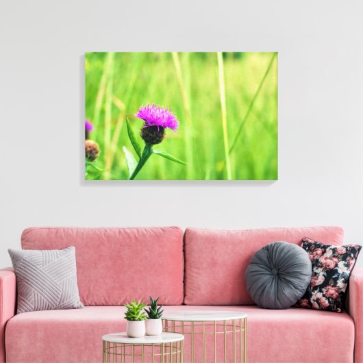 マリファナ キャンバスプリント (インサイチュ (リビング))